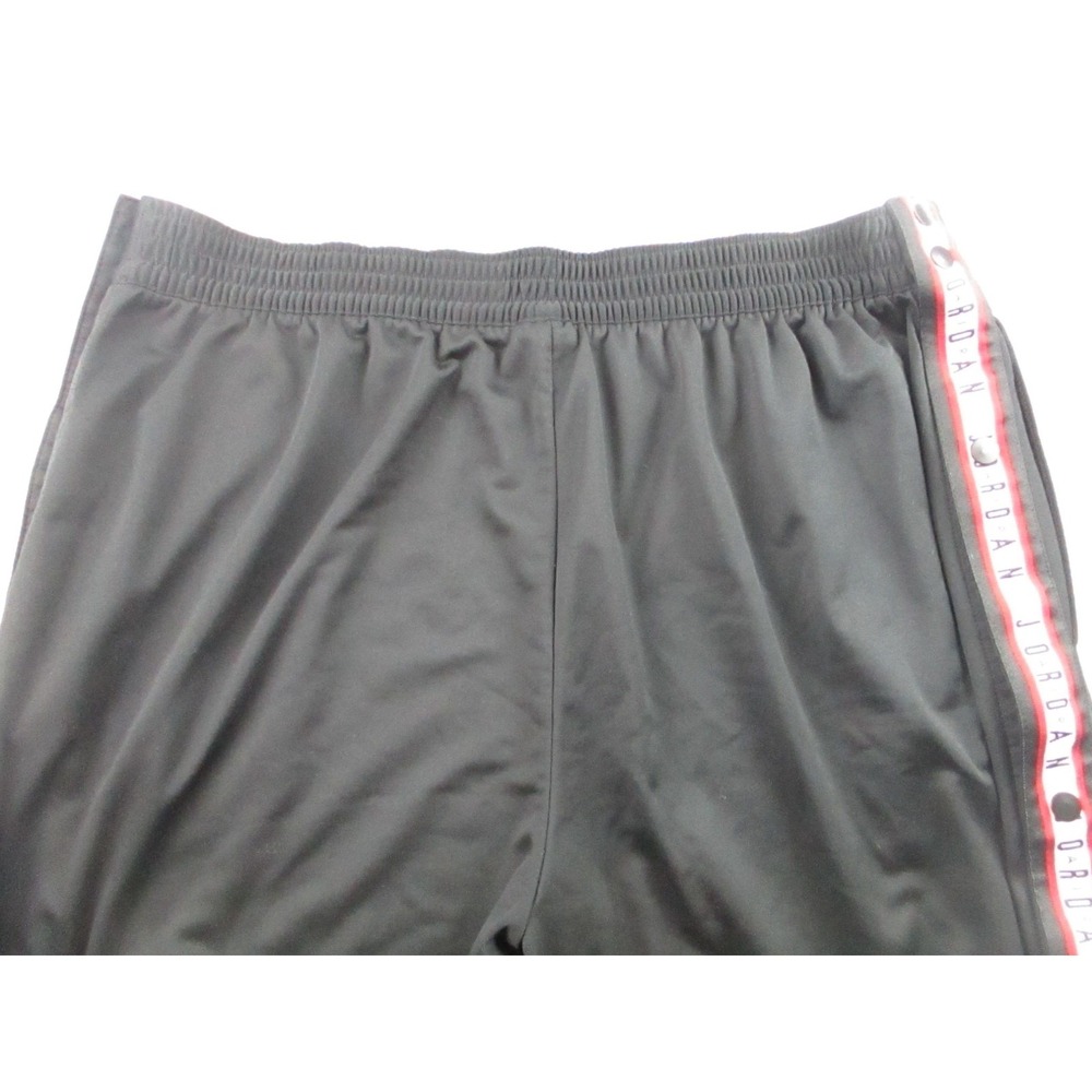 Jordan Tearaway Pants Mens 2XL Black Dri-FIT Snap Side Track Jumpman AJ1108-010 - Picture 14 of 14